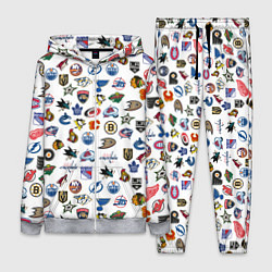 Женский 3D-костюм NHL PATTERN Z, цвет: 3D-меланж