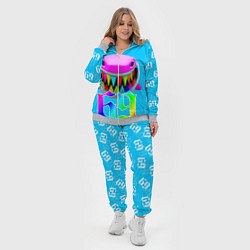 Женский 3D-костюм 6IX9INE, цвет: 3D-меланж — фото 2