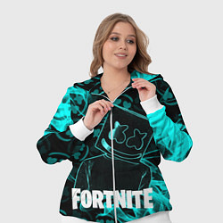 Женский 3D-костюм Fortnite Marshmello, цвет: 3D-белый — фото 2