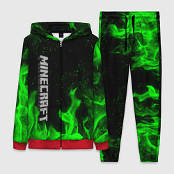 Женский 3D-костюм MINECRAFT, цвет: 3D-красный