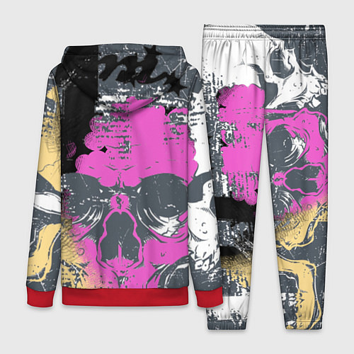 Женский костюм Череп / 3D-Красный – фото 2