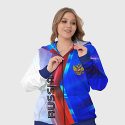 Женский 3D-костюм RUSSIA SPORT, цвет: 3D-синий — фото 2