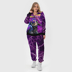 Женский 3D-костюм Fortnite Cyclo Outfit, цвет: 3D-черный — фото 2