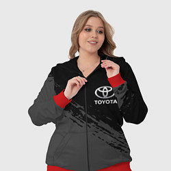 Женский 3D-костюм TOYOTA, цвет: 3D-красный — фото 2