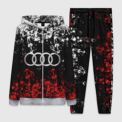 Женский 3D-костюм AUDI, цвет: 3D-меланж