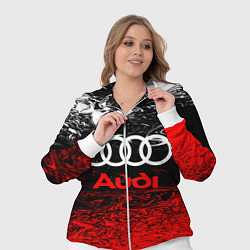 Женский 3D-костюм AUDI, цвет: 3D-белый — фото 2