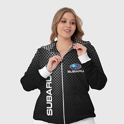 Женский 3D-костюм SUBARU, цвет: 3D-белый — фото 2