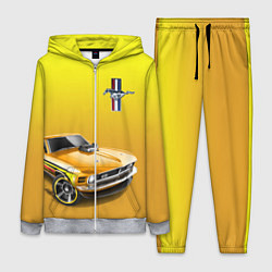 Женский 3D-костюм Ford mustang - motorsport, цвет: 3D-меланж