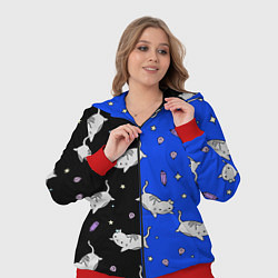 Женский 3D-костюм КИСЫ, цвет: 3D-красный — фото 2