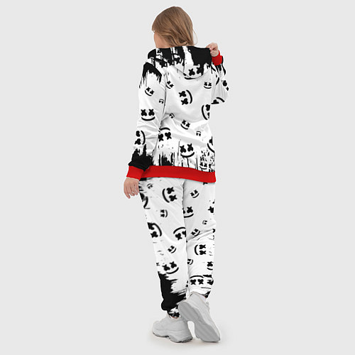 Женский костюм MARSHMELLO МАРШМЕЛЛОУ / 3D-Красный – фото 5