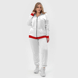 Женский 3D-костюм Минимализм силуэт горы, цвет: 3D-красный — фото 2