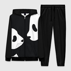 Женский 3D-костюм Panda, цвет: 3D-черный