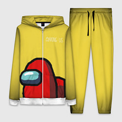 Женский 3D-костюм Among Us classic, цвет: 3D-белый