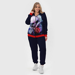 Женский 3D-костюм UNDERTALE SANS, цвет: 3D-красный — фото 2