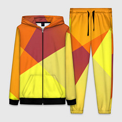 Женский костюм Оранжевые углы