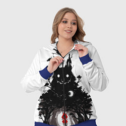 Женский 3D-костюм Красная шапочка, цвет: 3D-синий — фото 2