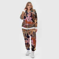Женский 3D-костюм BRING ME THE HORIZON ART, цвет: 3D-белый — фото 2
