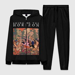 Женский 3D-костюм BRING ME THE HORIZON, цвет: 3D-черный