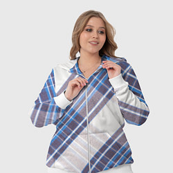 Женский 3D-костюм Шотландка Z, цвет: 3D-белый — фото 2