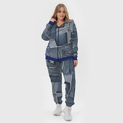 Женский 3D-костюм Jeans life, цвет: 3D-синий — фото 2