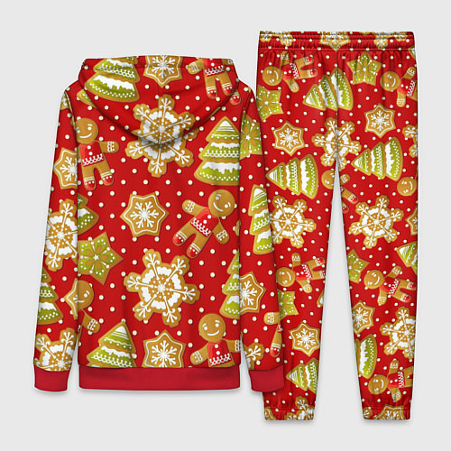 Женский костюм С Новым Годом! / 3D-Красный – фото 2