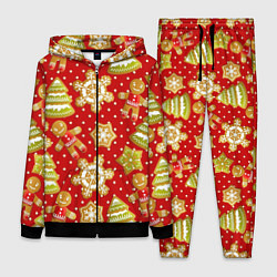 Женский 3D-костюм С Новым Годом!, цвет: 3D-черный