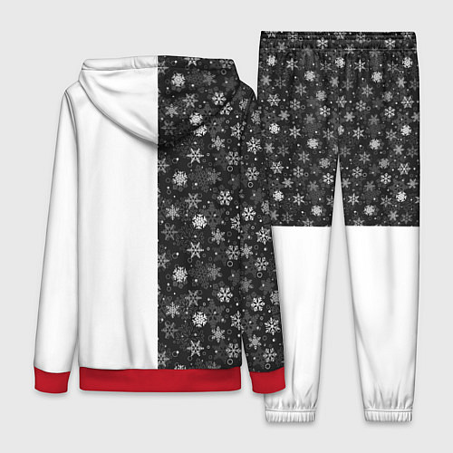 Женский костюм Дедушка Мороз / 3D-Красный – фото 2