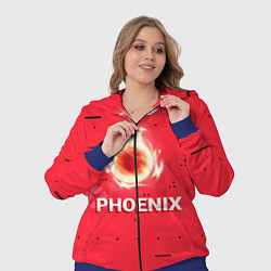 Женский 3D-костюм Phoenix, цвет: 3D-синий — фото 2