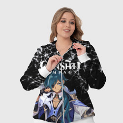 Женский 3D-костюм Enshin Impact, цвет: 3D-белый — фото 2