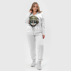 Женский 3D-костюм Крутой кот, цвет: 3D-белый — фото 2