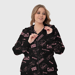 Женский 3D-костюм BLACKPINK, цвет: 3D-черный — фото 2