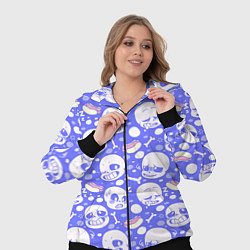 Женский 3D-костюм Undertale, цвет: 3D-черный — фото 2