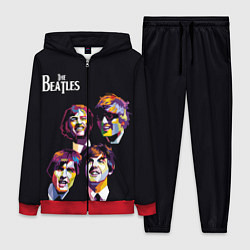 Женский 3D-костюм The Beatles, цвет: 3D-красный
