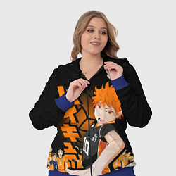 Женский 3D-костюм ВОЛЕЙБОЛ!! HAIKYUU!!, цвет: 3D-синий — фото 2