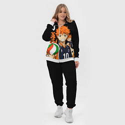 Женский 3D-костюм ВОЛЕЙБОЛ!! HAIKYUU!!, цвет: 3D-белый — фото 2