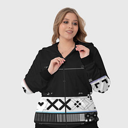 Женский 3D-костюм Desert Eagle: Printstream Black, цвет: 3D-черный — фото 2