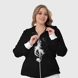 Женский 3D-костюм Ключ из дыма, цвет: 3D-белый — фото 2