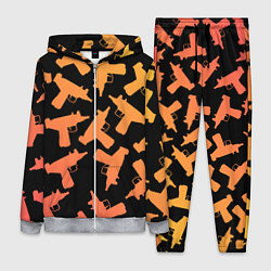 Женский 3D-костюм Узи, цвет: 3D-меланж