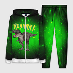 Женский 3D-костюм Roarrr! Динозавр T-rex, цвет: 3D-белый