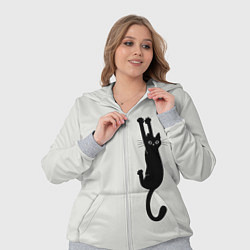 Женский 3D-костюм Испуганный кот, цвет: 3D-меланж — фото 2