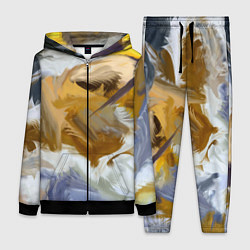 Женский 3D-костюм FET, цвет: 3D-черный