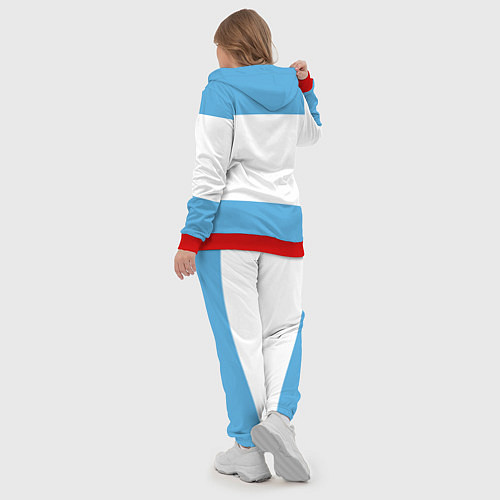 Женский костюм Сборная Аргентины / 3D-Красный – фото 5
