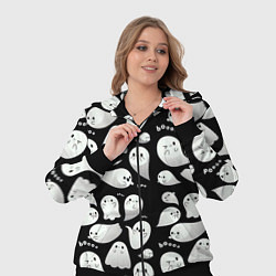 Женский 3D-костюм Boo Привидения, цвет: 3D-черный — фото 2