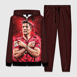 Женский 3D-костюм Левандовски Lewandowski 9, цвет: 3D-черный