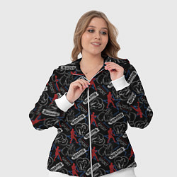 Женский 3D-костюм Бокс, цвет: 3D-белый — фото 2