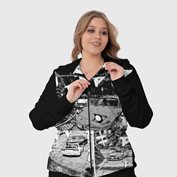 Женский 3D-костюм Initial d, цвет: 3D-черный — фото 2