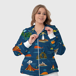 Женский 3D-костюм ОСТРОВА, цвет: 3D-белый — фото 2