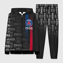 Женский 3D-костюм ФК ПСЖ PARIS SAINT GERMAIN, цвет: 3D-черный