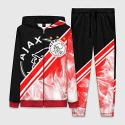 Женский 3D-костюм FC AJAX AMSTERDAM ФК АЯКС, цвет: 3D-красный