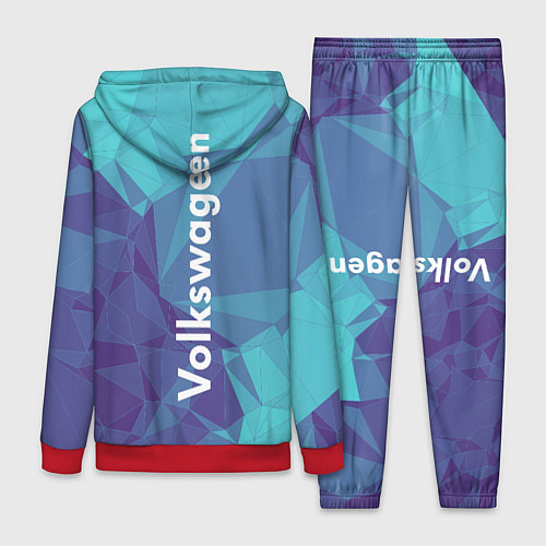 Женский костюм VOLKSWAGEN / 3D-Красный – фото 2